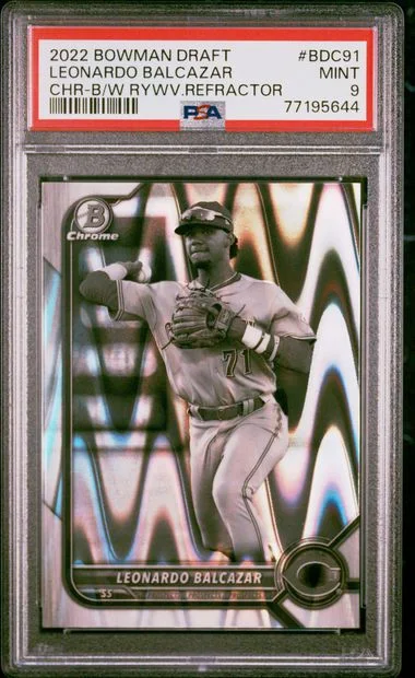 2022 Bowman Draft Leonardo Balcazar #BDC91 card image