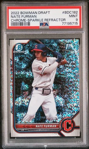 2022 Bowman Draft Nate Furman #BDC182 card image