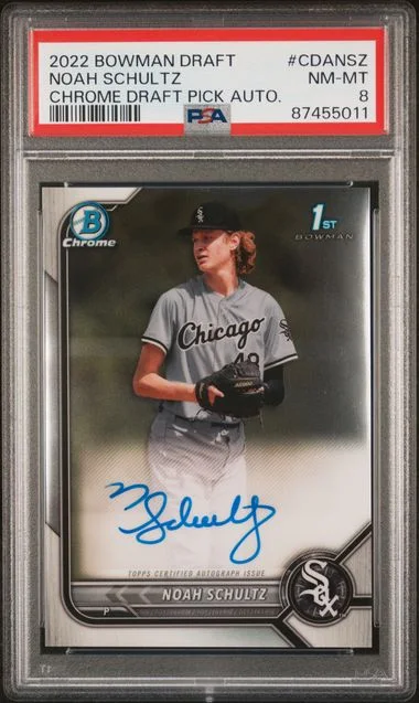 2022 Bowman Draft Schultz Chrome Draft Pick Autographs #CDA-NSCNoah card image