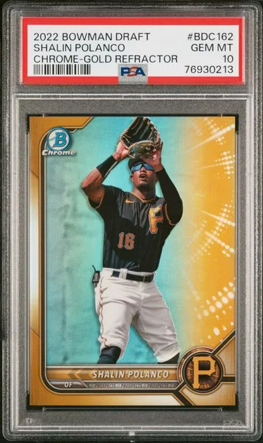 2022 Bowman Draft Shalin Polanco #BDC162 card image