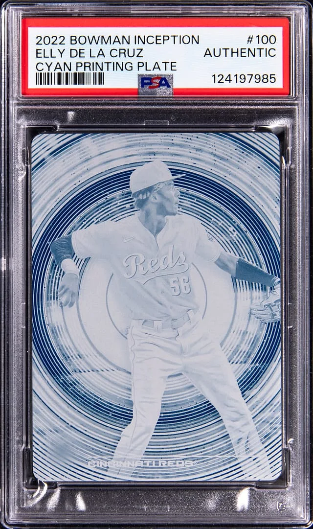 2022 Bowman Elly De La Cruz Inception #100 card image