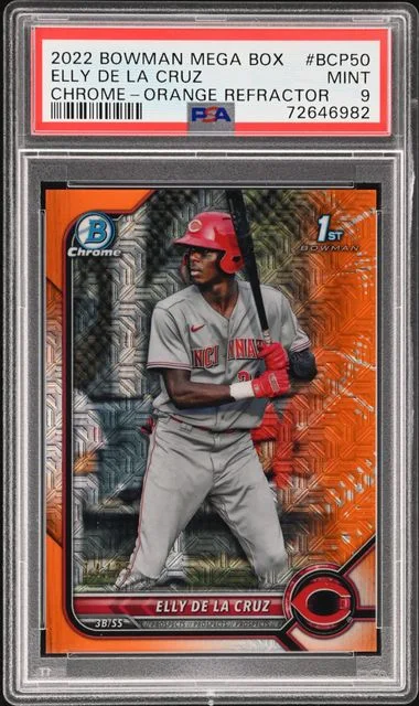 2022 Bowman Elly De La Cruz Mega Box Chrome #BCP-50 card image