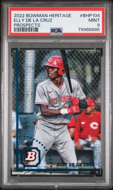 2022 Bowman Elly De La Cruz Heritage Prospects #Bhp104 card image