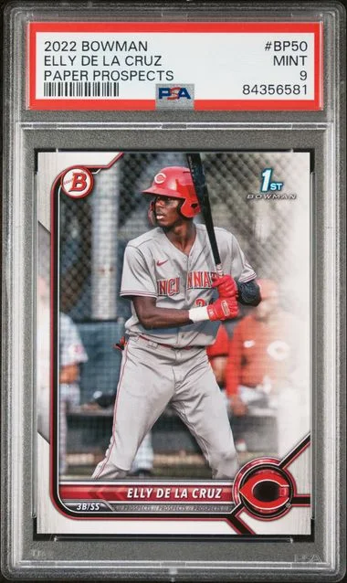 2022 Bowman Elly De La Cruz Prospects #BP50 card image