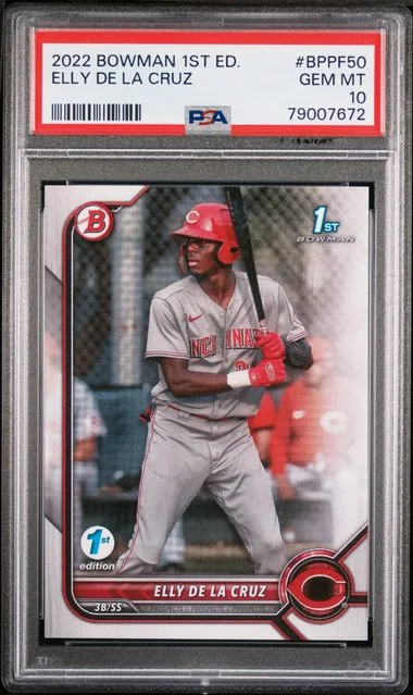 2022 Bowman Elly De La Cruz 1st Edition #BPPF50 card image