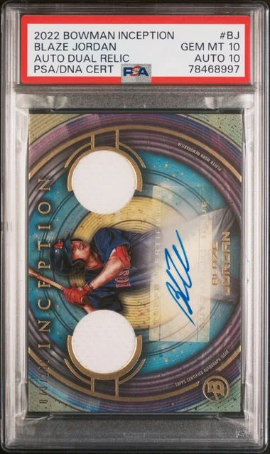 2022 Bowman Inception #no-number card image