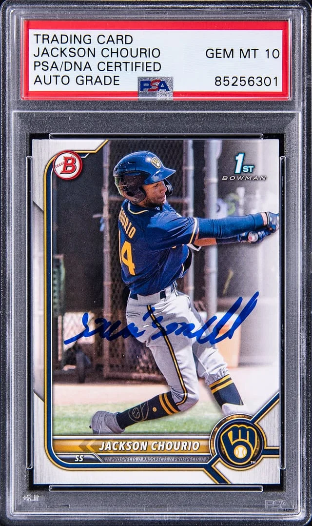 2022 Bowman Jackson Chourio #BP-70 card image