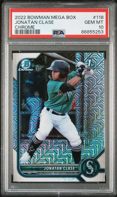2022 Bowman Jonatan Clase Mega Box Chrome #118 card image