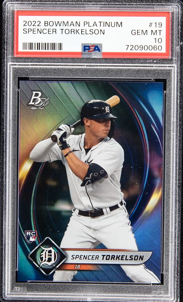 2022 Bowman Platinum Spencer Torkelson #19 card image