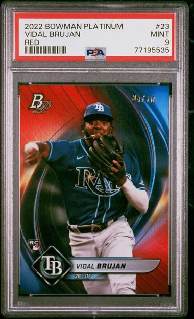 2022 Bowman Platinum Vidal Brujan #23 card image