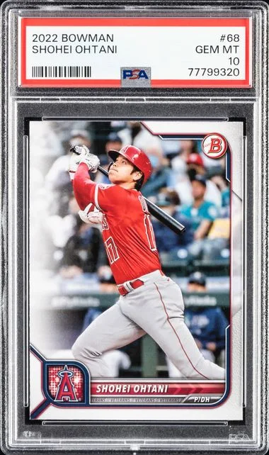 2022 Bowman Shohei Ohtani #68 card image