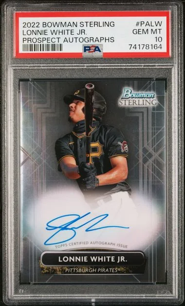 2022 Bowman Sterling Lonnie White Jr. Prospect Autographs #PALW card image