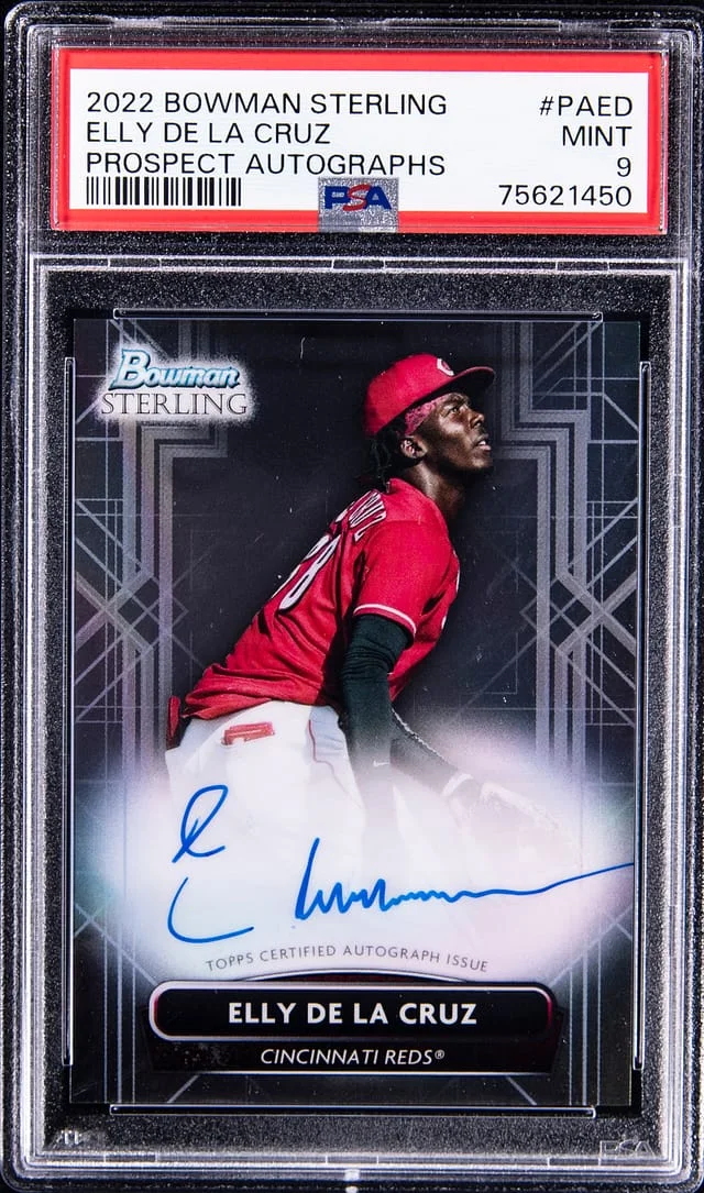 2022 Bowman Sterling Prospects Elly De La Cruz #PAED card image