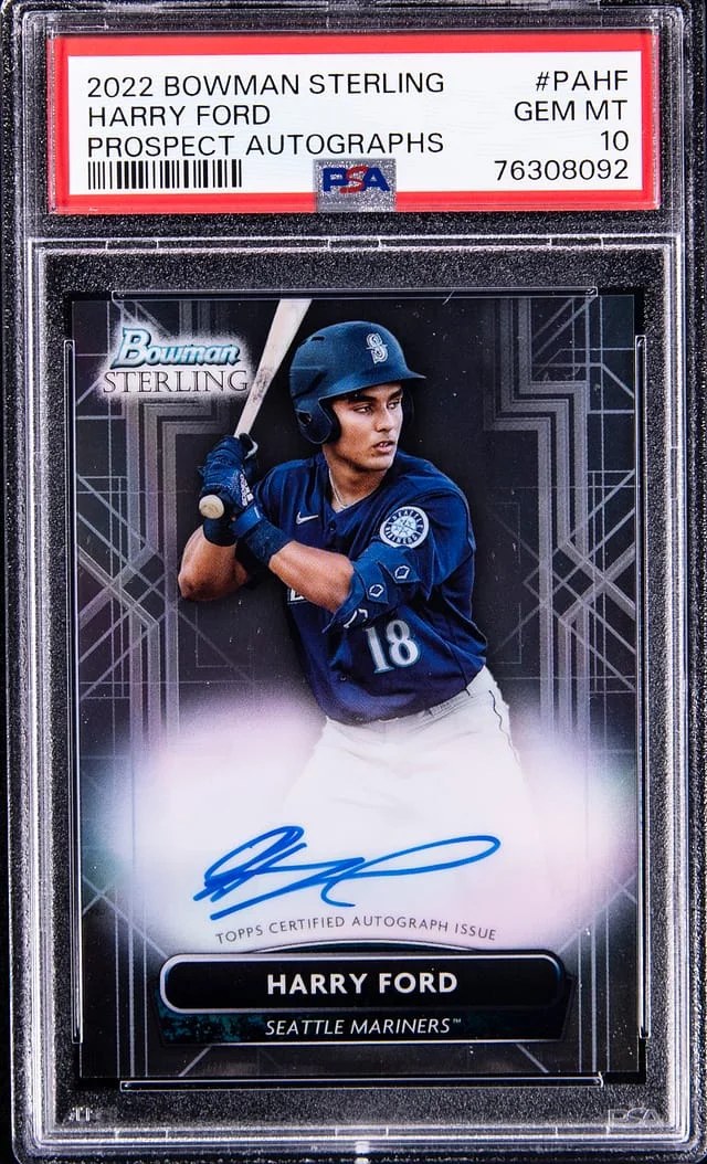 2022 Bowman Sterling Prospects Harry Ford #PAHF card image