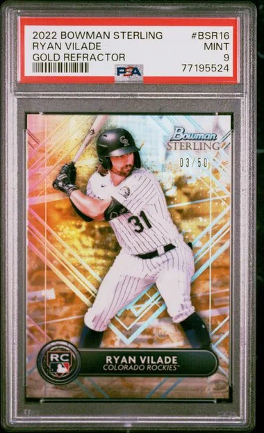 2022 Bowman Sterling Ryan Vilade #BSR16 card image