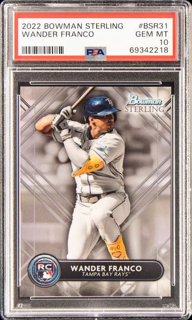 2022 Bowman Sterling Wander Franco #Bsr31 card image
