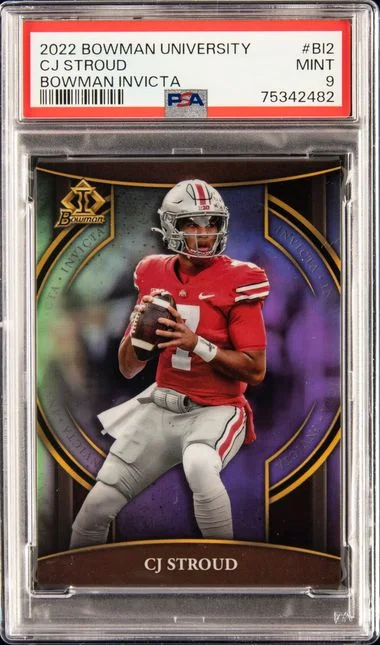 2022 Bowman University Cj Stroud Bowman Invicta #BI2 card image