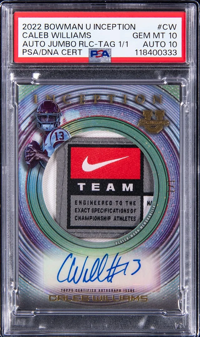 2022 Bowman University Inception #no-number card image