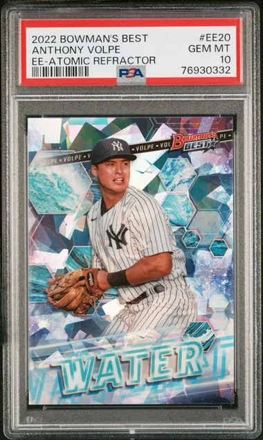 2022 Bowman's Best Anthony Volpe Elements Of Excellence #EE20 card image