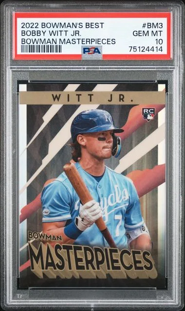 2022 Bowman's Best Bobby Witt Jr. Bowman Masterpieces #BM3 card image
