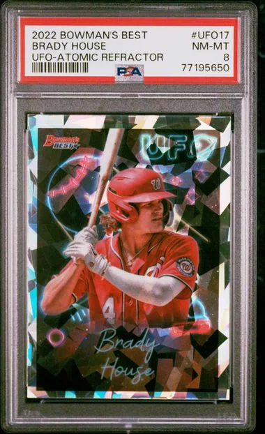2022 Bowman's Best Brady House Bowman Ufo #UFO17 card image