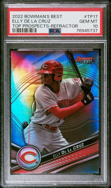 2022 Bowman's Best Elly De La Cruz Top Prospects #TP-17 card image