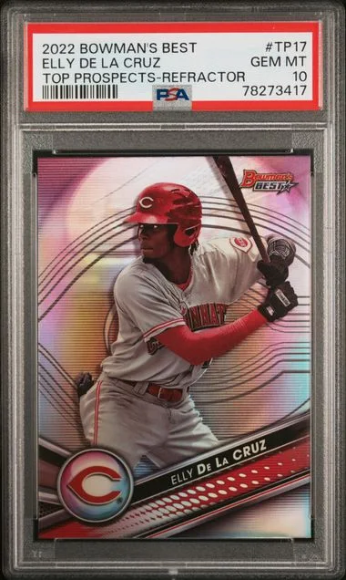 2022 Bowman's Best Elly De La Cruz Top Prospects #TP17 card image