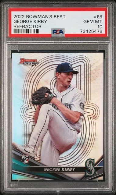 2022 Bowman's Best George Kirby #69 card image