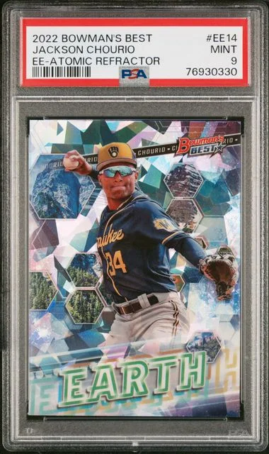 2022 Bowman's Best Jackson Chourio Elements Of Excellence #EE14 card image