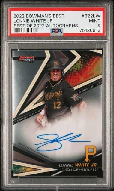 2022 Bowman's Best Lonnie White Jr. Of 2022 Autographs #B22-LW card image