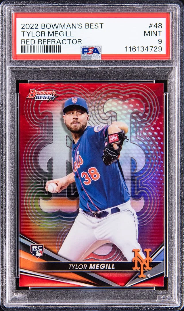 2022 Bowman's Best Tylor Megill #48 card image