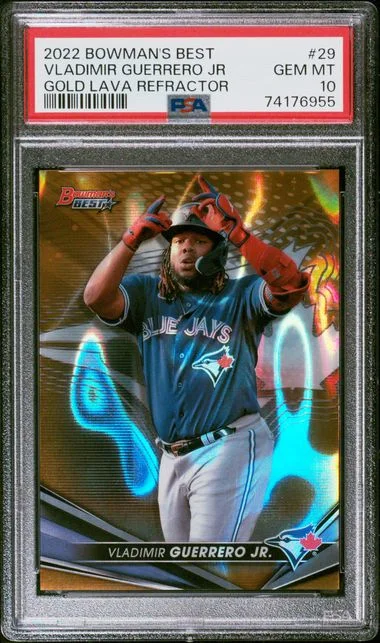 2022 Bowman's Best Vladimir Guerrero Jr #29 card image