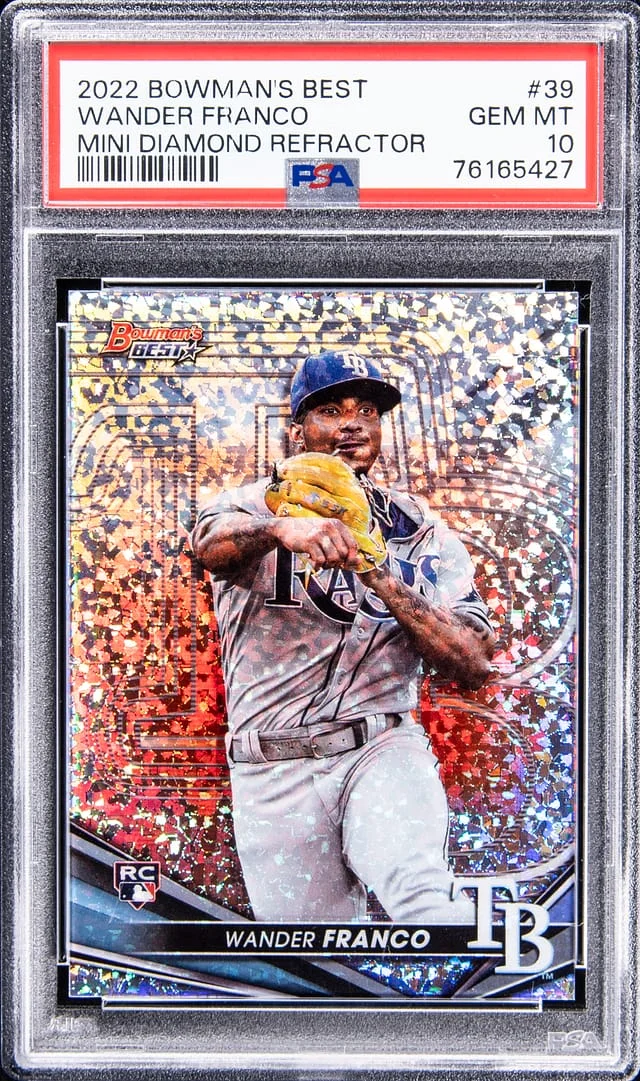 2022 Bowman's Best Wander Franco #39 card image