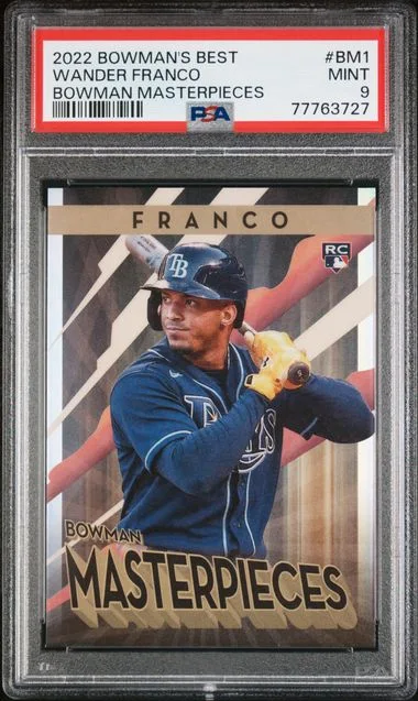 2022 Bowman's Best Wander Franco Bowman Masterpieces #Bm1 card image