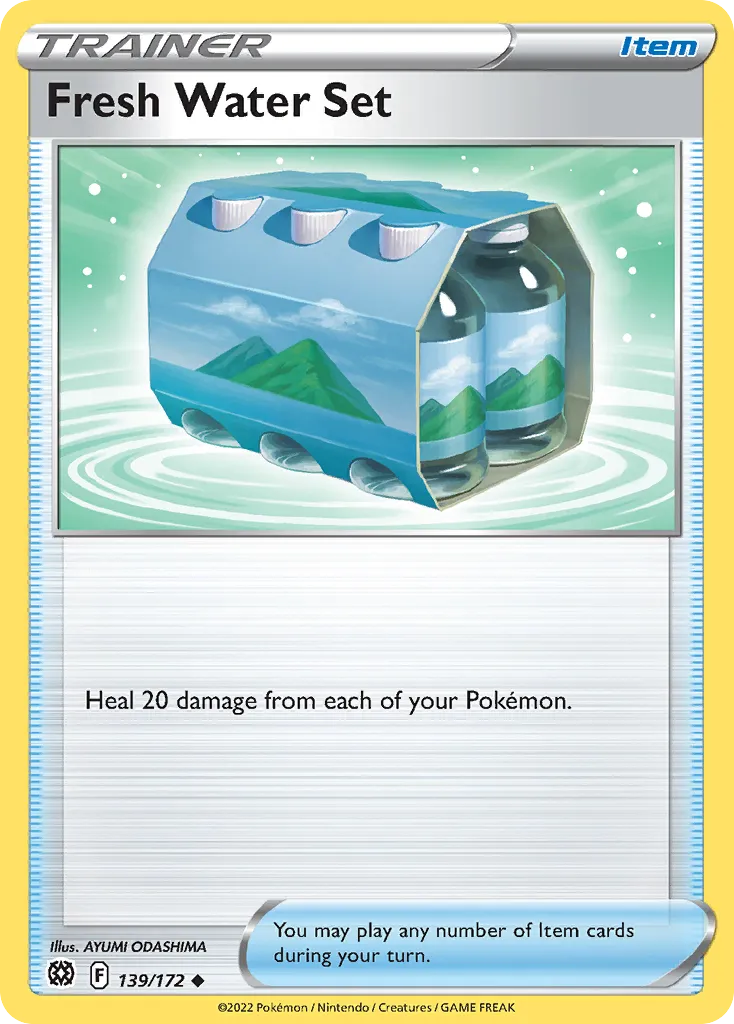 2022 Brilliant Stars Fresh Water Set Uncommon #139/172 Uncommon card image