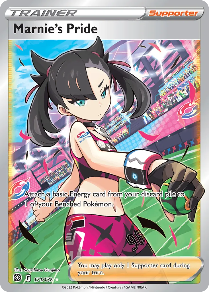 2022 Brilliant Stars Marnie's Pride #171/172 Rare Ultra card image