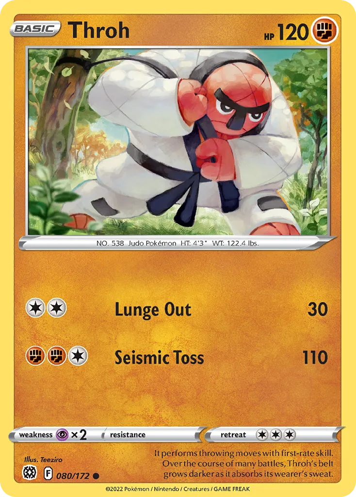 2022 Brilliant Stars Throh #080/172 Common card image