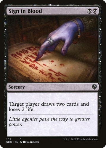 2022 Challenger Decks 2022 Goblin // Blood common #T12 unlisted card image