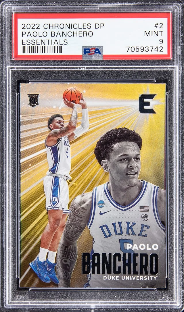 2022 Chronicles Paolo Banchero Essentials #2 card image