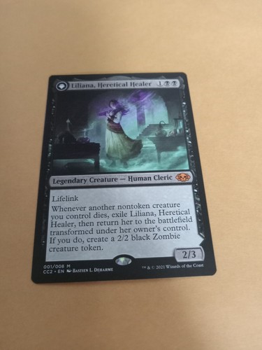 2022 Commander Collection: Black Liliana, Heretical Healer // Liliana, Defiant Necromancer mythic #1 unlisted card image