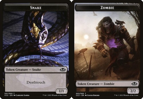 2022 Commander Collection: Black Snake // Zombie common #9 unlisted card image