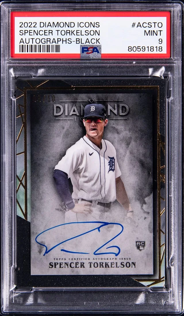 2022 Diamond Icons Signed Spencer Torkelson #AC-STO card image