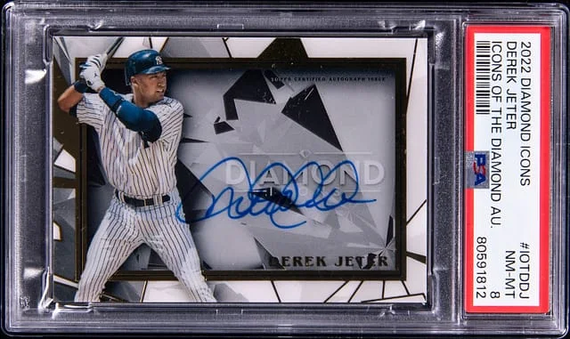 2022 Diamond Stars Derek Jeter #IOTD-DJ card image
