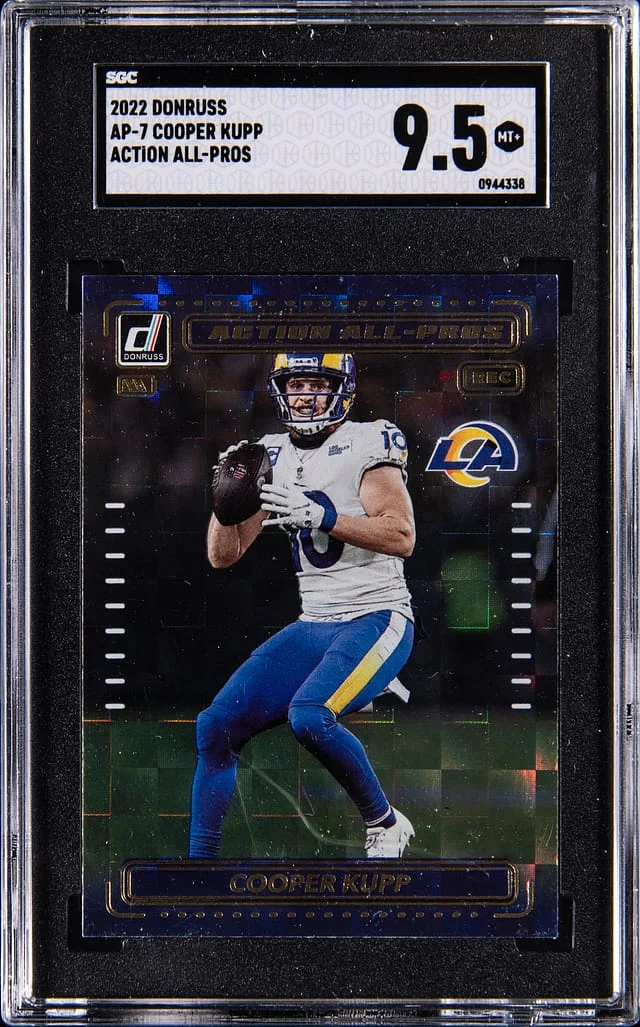 2022 Donruss Cooper Kupp Action All-Pros #AP-7 card image