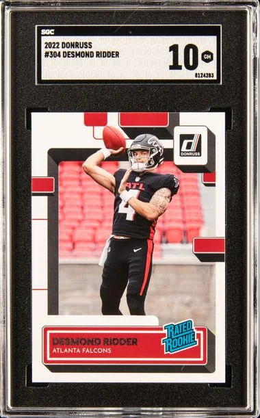 2022 Donruss Desmond Riddder Rated #304 card image