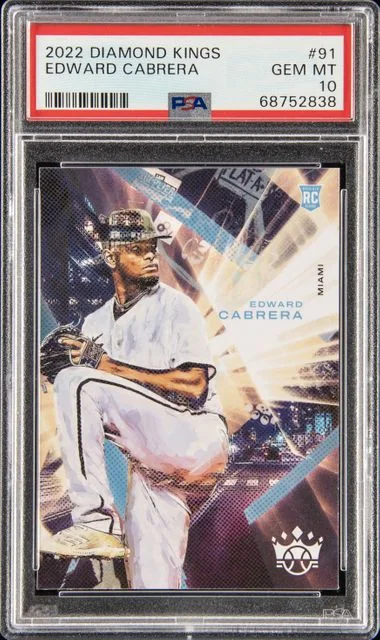 2022 Donruss Diamond Kings Edward Cabrera #91 card image