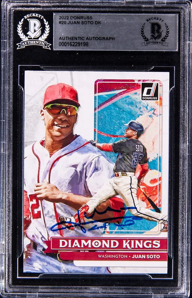 2022 Donruss Diamond Kings Juan Soto #20 card image