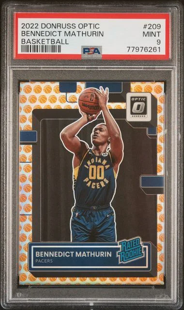 2022 Donruss Optic Bennedict Mathurin #209 card image