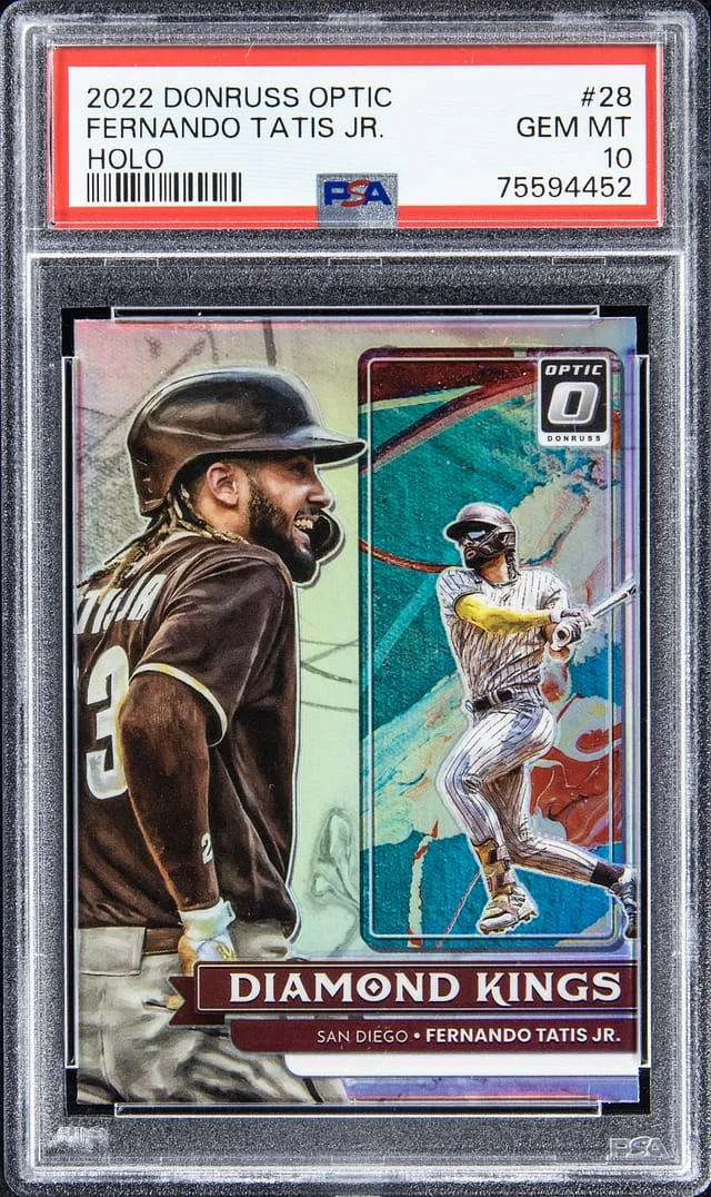 2022 Donruss Optic Fernando Tatis Jr Holo #28 card image
