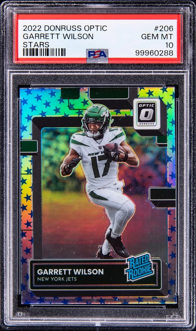 2022 Donruss Optic Garrett Wilson Stars #206 card image
